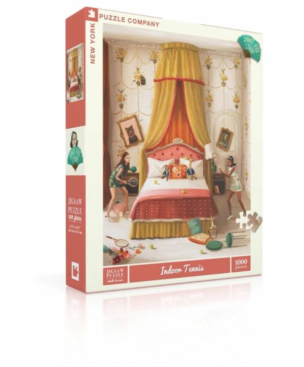 Puzzle Indoor Tennis - New York Puzzle Company - 1000 pièces