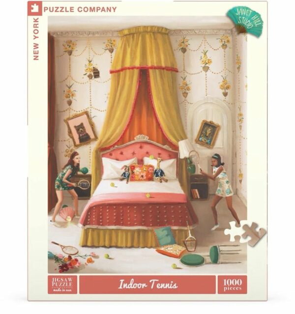 Puzzle Indoor Tennis - New York Puzzle Company - 1000 pièces