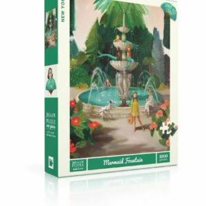 Puzzle Mermaid Fountain - New York Puzzle Company - 1000 pièces