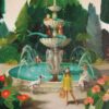 Puzzle Mermaid Fountain - New York Puzzle Company - 1000 pièces