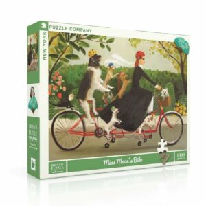 Puzzle Miss Moon's Bike - New York Puzzle Company - 1000 pièces