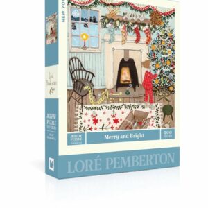 Puzzle Merry And Bright - New York Puzzle Company - 500 pièces