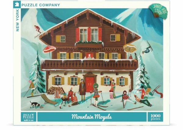 Puzzle Mountain Moguls - New York Puzzle Company - 1000 pièces