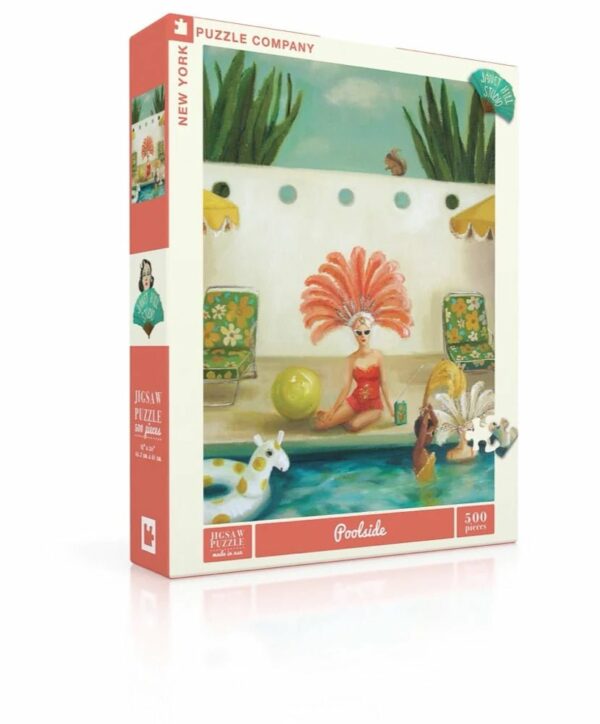 Puzzle Poolside - New York Puzzle Company - 500 pièces