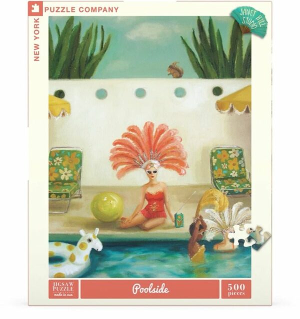 Puzzle Poolside - New York Puzzle Company - 500 pièces