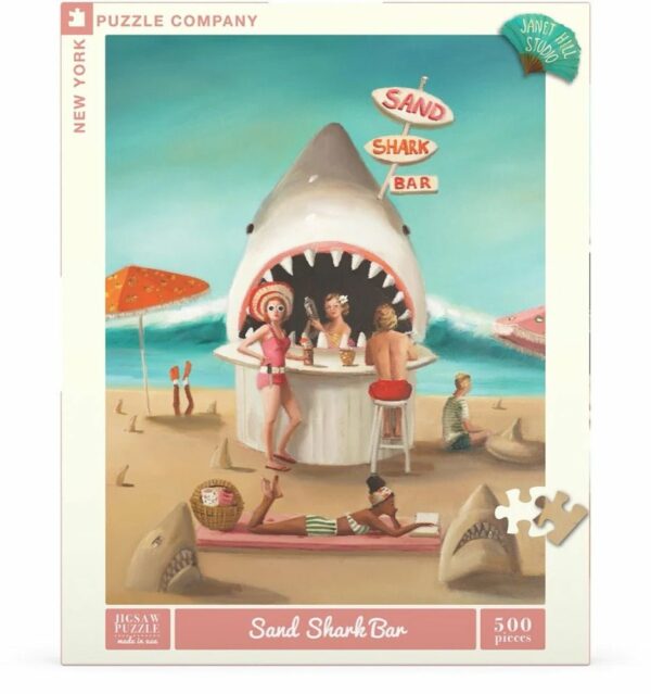 Puzzle Sand Shark Bar - New York Puzzle Company - 500 pièces