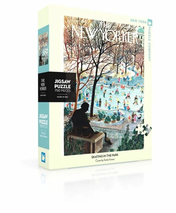 Puzzle Skating In The Park - New York Puzzle Company - 750 pièces