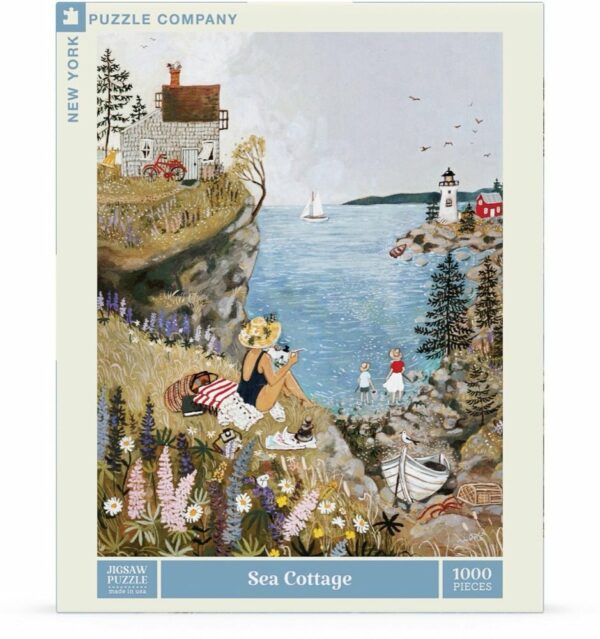 Puzzle Sea Cottage - New York Puzzle Company - 1000 pièces