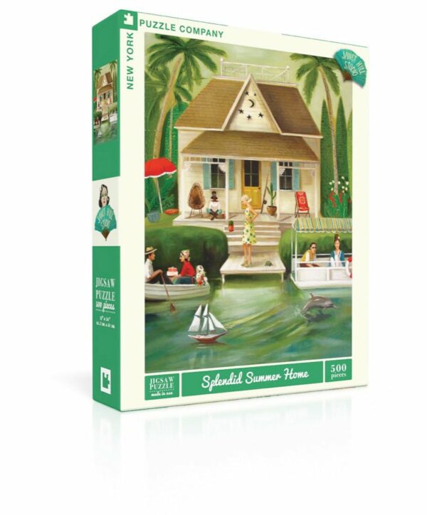 Puzzle Splendid Summer Home - New York Puzzle Company - 500 pièces