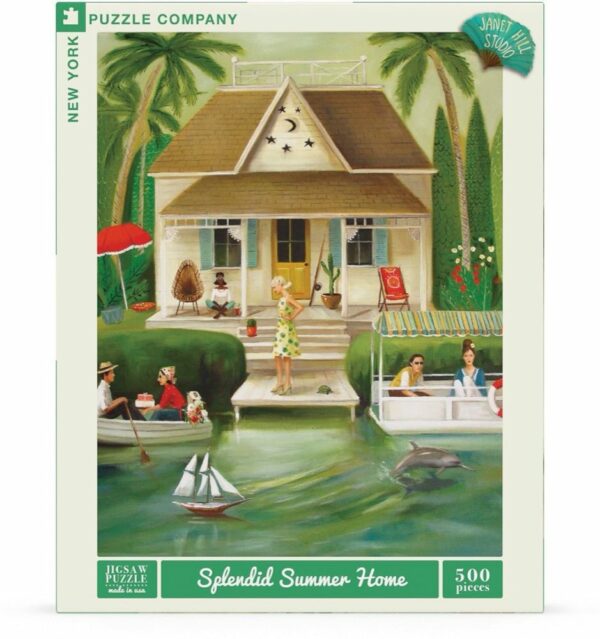 Puzzle Splendid Summer Home - New York Puzzle Company - 500 pièces
