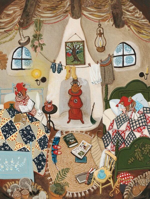 Puzzle Stay Cozy - New York Puzzle Company - 1000 pièces