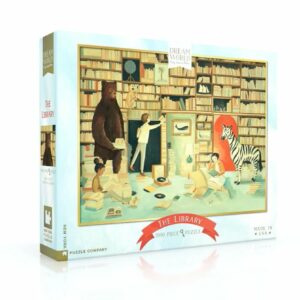 Puzzle The Library - New York Puzzle Company - 1000 pièces