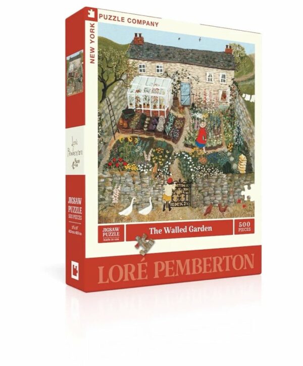 Puzzle The Walled Garden - New York Puzzle Company - 500 pièces