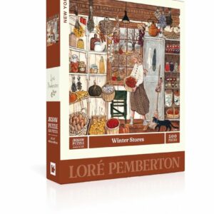 Puzzle Winter Stores - New York Puzzle Company - 500 pièces