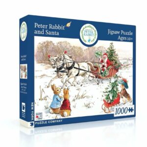 Puzzle Peter Rabbit and Santa - New York Puzzle Company - 1000 pièces