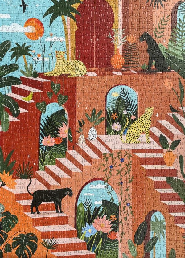 Puzzle Feline Kingdom - Piecely - 1000 pièces Puzzle Feline Kingdom - Piecely - 1000 pièces