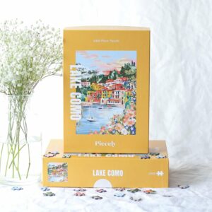Puzzle Lake Como - Piecely - 1000 pièces