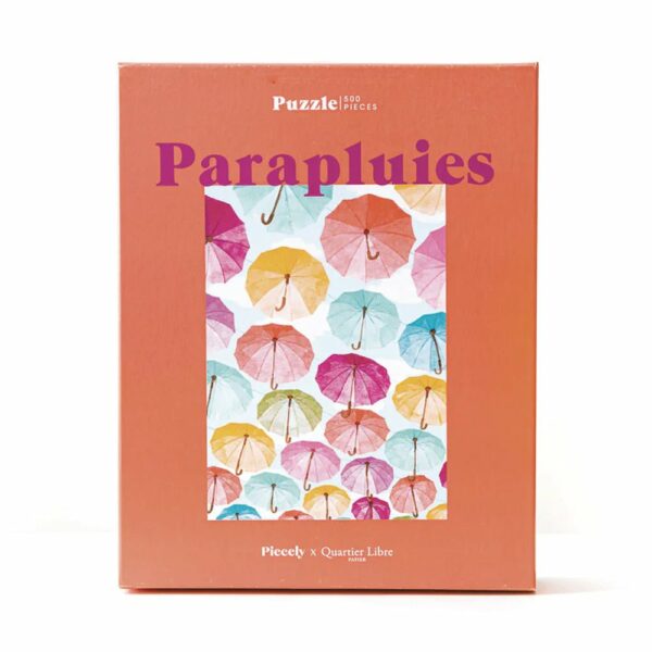 Puzzle Parapluies - Piecely - 500 pièces