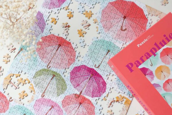 Puzzle Parapluies - Piecely - 500 pièces