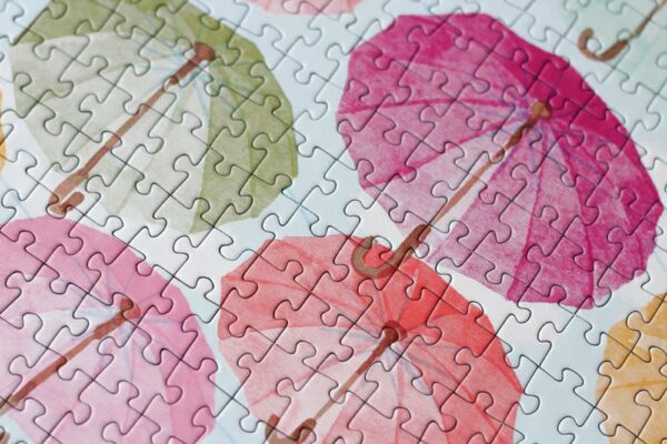 Puzzle Parapluies - Piecely - 500 pièces