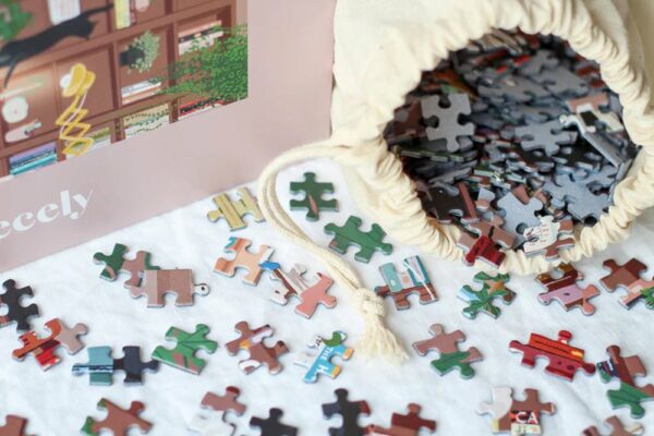 Puzzle Reading Room - Piecely - 1000 pièces