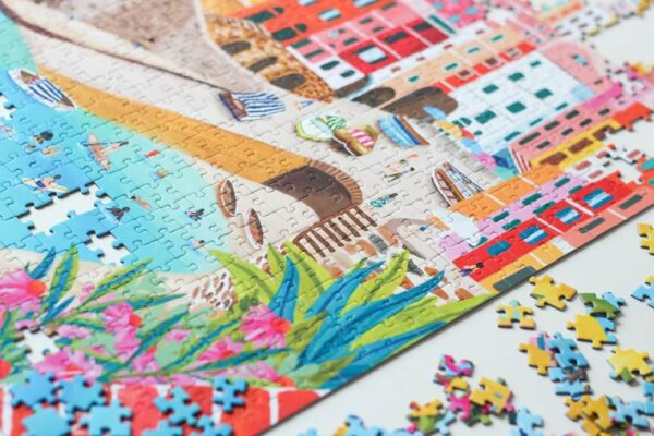 Puzzle Riomaggiore - Piecely - 1000 pièces Puzzle Riomaggiore - Piecely - 1000 pièces