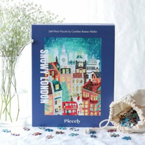 Puzzle Snowy London - Piecely - 500 pièces