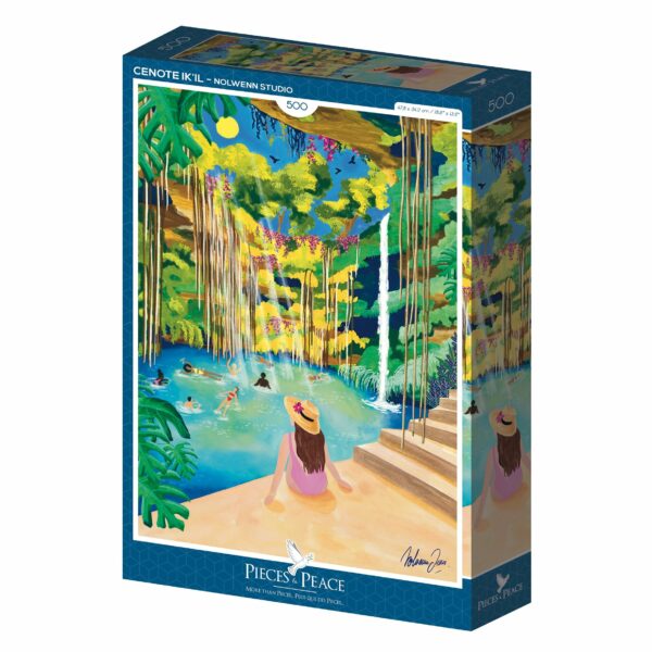 Puzzle Cenote Ik'Il - Pieces & Peace - 500 pièces