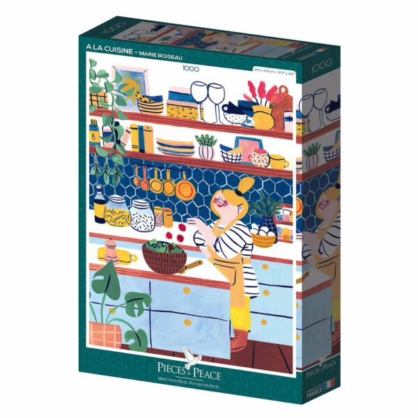 Puzzle A la Cuisine - Pieces & Peace - 1000 pièces Puzzle A la Cuisine - Pieces & Peace - 1000 pièces