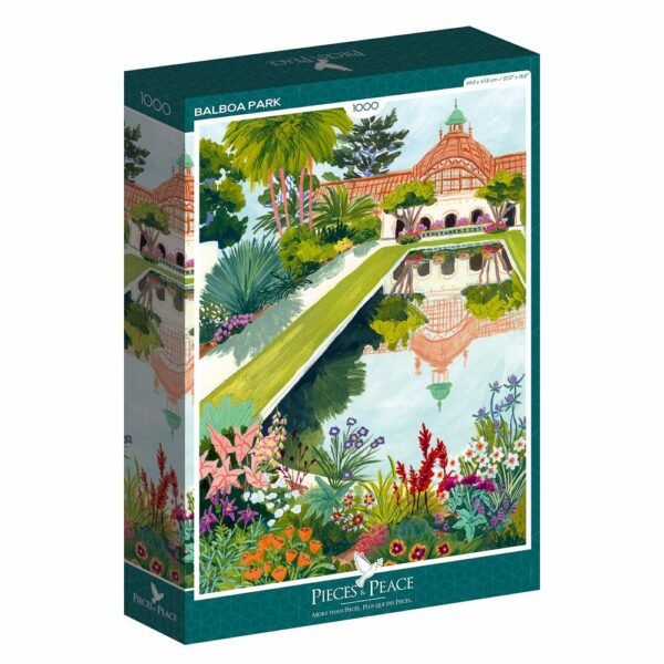 Puzzle Balboa Park - Pieces & Peace - 1000 pièces Puzzle Balboa Park - Pieces & Peace - 1000 pièces
