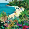 Puzzle Beach Butterfly - Pieces & Peace - 500 pièces Puzzle Beach Butterfly - Pieces & Peace - 500 pièces