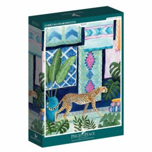 Puzzle Cheetah in Morocco - Pieces & Peace - 1000 pièces