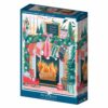 Puzzle Christmas Fireplace - Pieces & Peace - 500 pièces Puzzle Christmas Fireplace - Pieces & Peace - 500 pièces