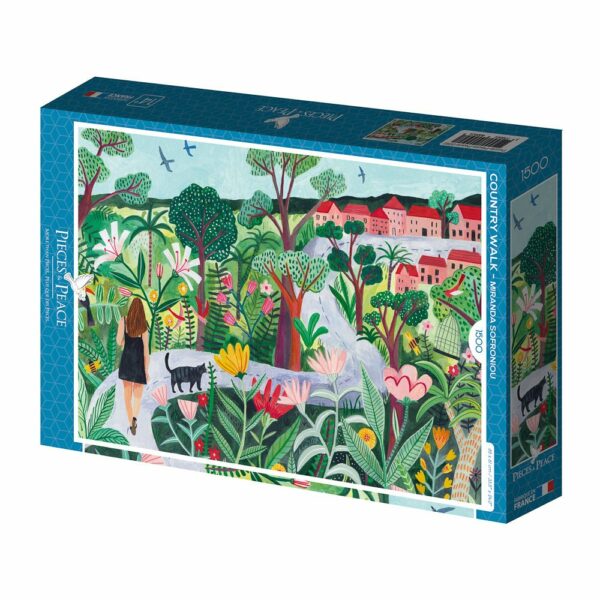 Puzzle Country Walk - Pieces & Peace - 1500 pièces Puzzle Country Walk - Pieces & Peace - 1500 pièces