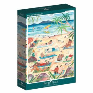 Puzzle Day at the Beach - Pieces & Peace - 1000 pièces