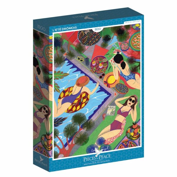 Puzzle L'Eté Drômois - Pieces & Peace - 1500 pièces