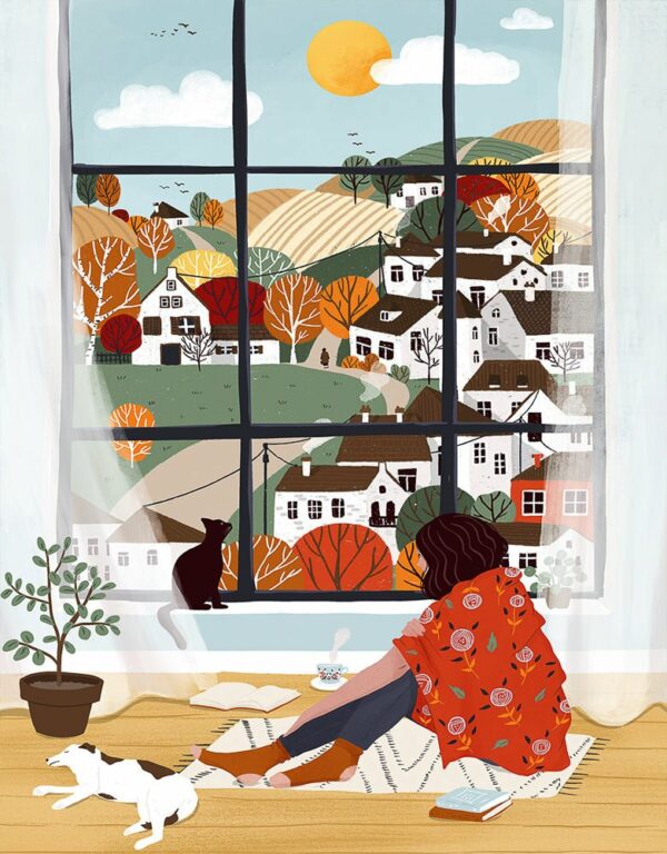 Puzzle Fall - Pieces & Peace - 1000 pièces