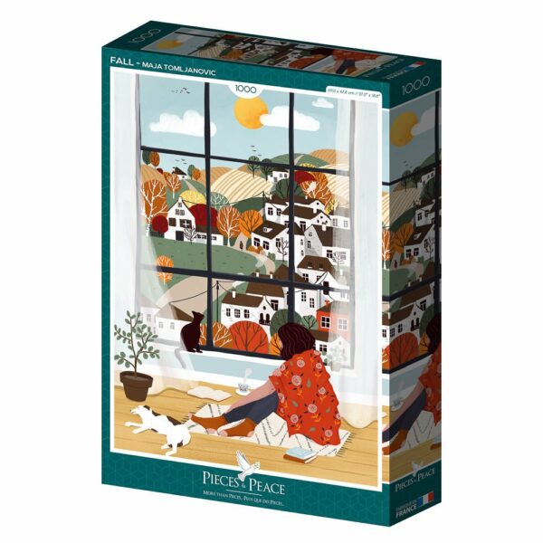 Puzzle Fall - Pieces & Peace - 1000 pièces