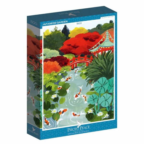 Puzzle Japanese Garden - Pieces & Peace - 1500 pièces