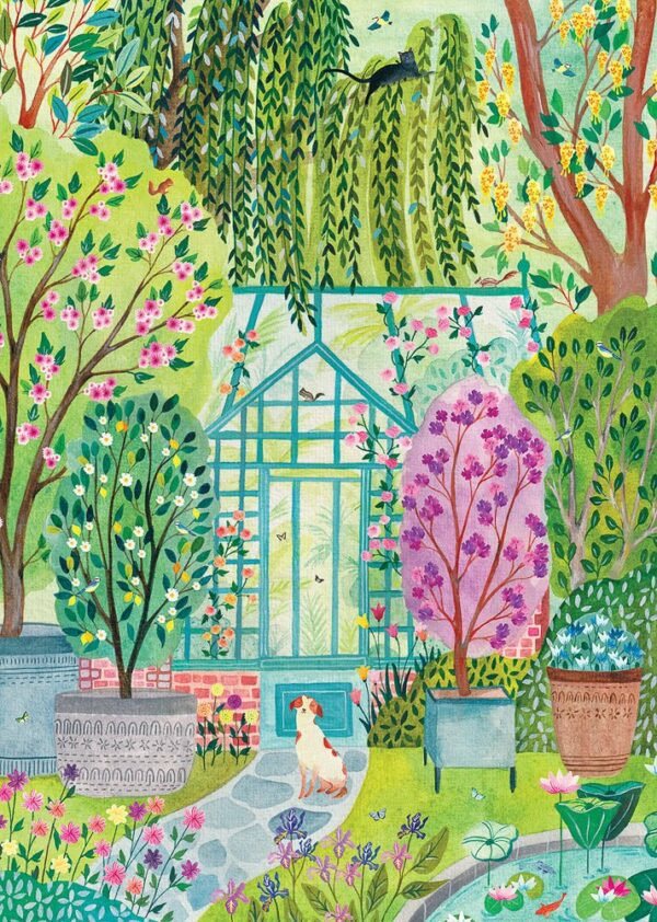 Puzzle Jardin secret - Pieces & Peace - 1000 pièces Puzzle Jardin secret - Pieces & Peace - 1000 pièces