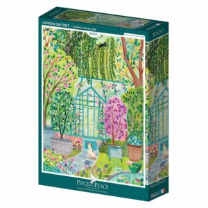Puzzle Jardin secret - Pieces & Peace - 1000 pièces
