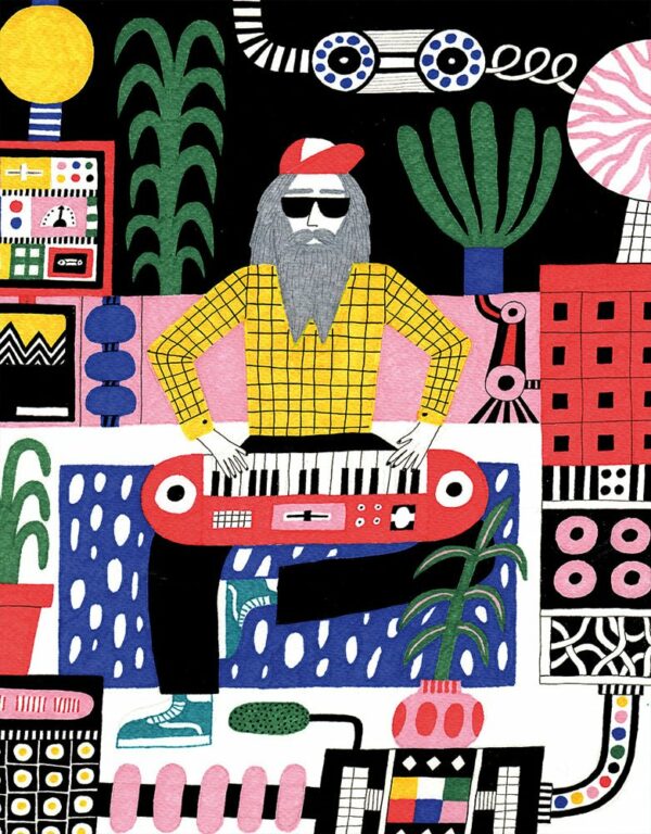 Puzzle Le Musicien Barbu - Pieces & Peace - 500 pièces