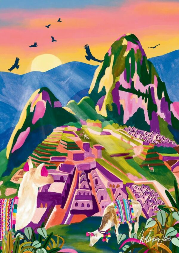 Puzzle Machu Picchu - Pieces & Peace - 1000 pièces