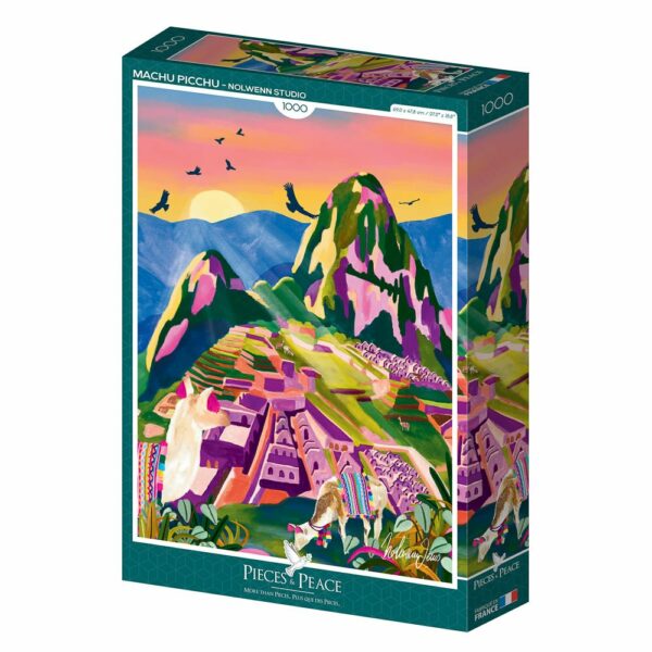 Puzzle Machu Picchu - Pieces & Peace - 1000 pièces