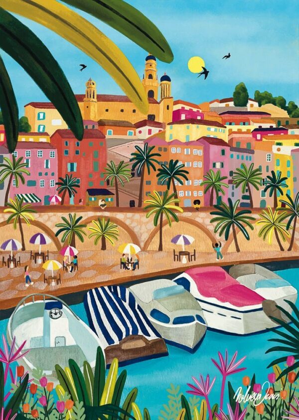 Puzzle Menton - Pieces & Peace - 1000 pièces