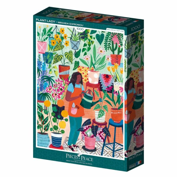 Puzzle Plant Lady - Pieces & Peace - 1000 pièces