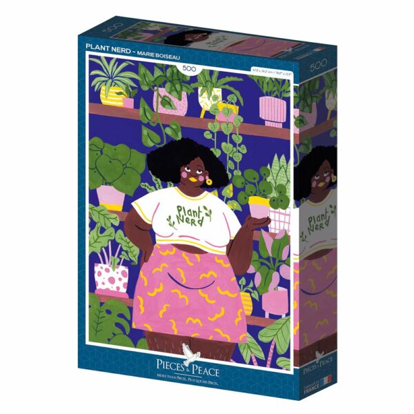 Puzzle Plant Nerd - Pieces & Peace - 500 pièces