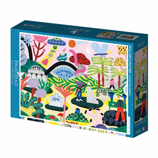 Puzzle Rollercoaster - Pieces & Peace - 1500 pièces