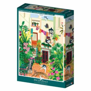 Puzzle Streets of Puglia - Locorontondo - Pieces & Peace - 1000 pièces