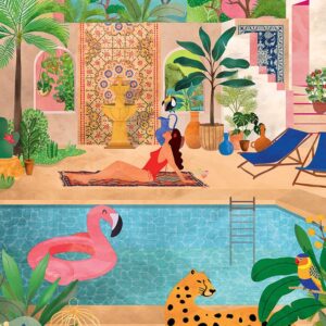 Puzzle Summer Paradise - Pieces & Peace - 500 pièces